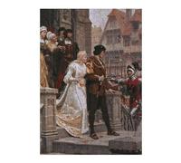 Rompecabezas para Adolescentes 38x26cm/1000pcs Call to Arms by Edmund Leighton Rompecabezas para Adultos Juegos Relajantes Decoración De Pared Juego Desafiante Regalos 38x26cm/1000pcs