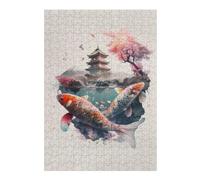Rompecabezas para Adolescentes 38x26cm/1000pcs Japanese Iconic 2 Rompecabezas para Adultos Juguetes Antiestrés Decoración De Pared Regalos De Cumpleaños Y Únicos 38x26cm/1000pcs