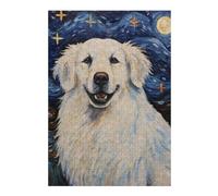 Rompecabezas para Adolescentes 38x26cm/1000pcs Pyrenean Mountain Dog Rompecabezas para Adultos Juego De Ingenio para Mejorar La Memoria Regalos para Amigos Y Familiares 38x26cm/1000pcs