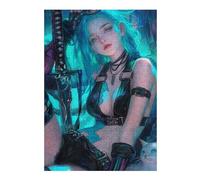 Rompecabezas para Adolescentes 38x26cm/1000pcsS FantasyWarrior with Cat Rompecabezas para Adultos Juegos Relajantes Carrera De Velocidad De Manos 38x26cm/1000pcsS