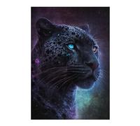 Rompecabezas para Adolescentes 38x26cm/1000pcsS Galactic Leopard Portrait-6 Rompecabezas para Adultos Juegos Divertidos Mejora La Memoria Cumpleaños Y Navidad 38x26cm/1000pcsS