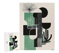 Rompecabezas para Adolescentes 500 PCS Abstract Desert Landscape Rompecabezas para Adultos Juguetes Antiestrés Arte De Pared Interacción Entre Padres E Hijos 500 PCS