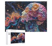 Rompecabezas para Adolescentes 500 PCS Abstract Fantasy Rompecabezas para Adultos Juegos Relajantes Decoración del Hogar Cumpleaños Y Navidad 500 PCS