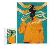 Rompecabezas para Adolescentes 500 PCS Abstract Mindfulness Rompecabezas para Adultos Juego De Ingenio Alivia El Estrés Regalos Y Actividades Únicas para Cumpleaños 500 PCS