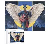 Rompecabezas para Adolescentes 500 PCS Angel of Rock A Musical Legend Ascends Rompecabezas para Adultos Juegos Relajantes Corte De Precisión Juego Desafiante Regalos 500 PCS