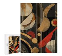 Rompecabezas para Adolescentes 500 PCS Art Deco Rompecabezas para Adultos Juego Práctico Decoración De Pared Cumpleaños Y Navidad 500 PCS