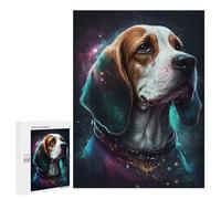Rompecabezas para Adolescentes 500 PCS Beagle Dog Rompecabezas Juguetes Antiestrés Corte De Precisión Interacción Entre Padres E Hijos 500 PCS