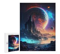 Rompecabezas para Adolescentes 500 PCS Beyond The Universe Rompecabezas para Adolescentes Juguetes Antiestrés Mejora La Memoria 500 PCS