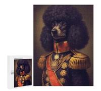Rompecabezas para Adolescentes 500 PCS Black Poodle Rompecabezas Juguetes Antiestrés Corte De Precisión Interacción Entre Padres E Hijos 500 PCS