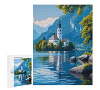 Rompecabezas para Adolescentes 500 PCS Bleder See Rompecabezas Juguetes Antiestrés Corte De Precisión Interacción Entre Padres E Hijos 500 PCS