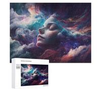 Rompecabezas para Adolescentes 500 PCS Clouds of Dreams Ethereal Artistry Rompecabezas para Adultos Juguetes De Bricolaje Desafío Difícil Cumpleaños 500 PCS
