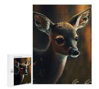 Rompecabezas para Adolescentes 500 PCS Cute Deer New Rompecabezas para Adultos Juegos Relajantes Desafío Difícil Desafío Educativo 500 PCS