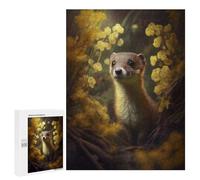 Rompecabezas para Adolescentes 500 PCS Cute Little Weasel Rompecabezas para Adultos Juguetes DIY Arte De Pared Oferta como Regalos para Toda La Familia 500 PCS