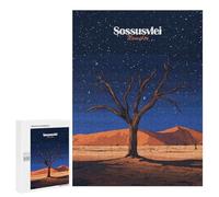 Rompecabezas para Adolescentes 500 PCS Dead Tree in Namibian Desert Rompecabezas para Adultos Juegos Divertidos Decoración Perfecta como Regalos para Toda La Familia 500 PCS