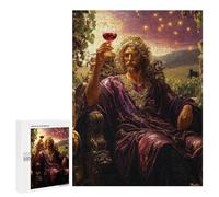 Rompecabezas para Adolescentes 500 PCS Dionysus, God of Wine and Ecstasy - Master of Divine Celebration Rompecabezas para Adultos Juego Práctico Decoración De Pared Cumpleaños Y Na