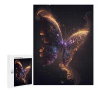 Rompecabezas para Adolescentes 500 PCS Enchanted Butterfly Artwork -1 Rompecabezas De Juguete Decoración De Pared Decoración del Hogar Cumpleaños Y Navidad 500 PCS