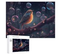 Rompecabezas para Adolescentes 500 PCS Enchanted Forest Fantasy Rompecabezas Juguetes Antiestrés Decoración Diversión En Casa Actividades, 500 PCS