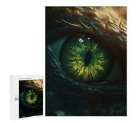 Rompecabezas para Adolescentes 500 PCS Forest Dragons Gem Eye Rompecabezas para Adolescentes Juguetes Antiestrés Mejora La Memoria 500 PCS