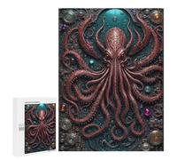 Rompecabezas para Adolescentes 500 PCS Galactic Kraken Chronicles Rompecabezas para Adultos Juegos Relajantes Pero Divertidos Y Humorísticos 500 PCS