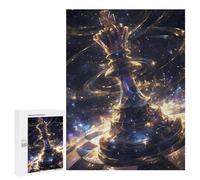 Rompecabezas para Adolescentes 500 PCS Galaxy Chess Figure Rompecabezas para Adultos Juego Práctico Carrera De Velocidad Manual Desafío Educativo 500 PCS