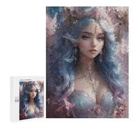 Rompecabezas para Adolescentes 500 PCS Gorgeous Surreal Girl Rompecabezas para Adultos Juego Familiar Decoración Desafiante De Completar 500 PCS