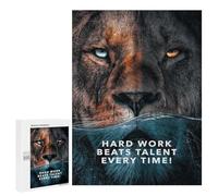 Rompecabezas para Adolescentes 500 PCS Hard Work Talent Rompecabezas para Adultos Juguetes Antiestrés para La Diversión Familiar Interacción Entre Padres E Hijos 500 PCS