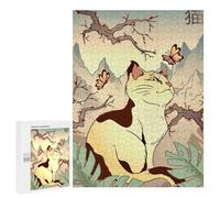 Rompecabezas para Adolescentes 500 PCS Japanese Bonsai Style Cat Rompecabezas para Adultos Juegos Divertidos Análisis Y Lógica Interacción Entre Padres E Hijos 500 PCS