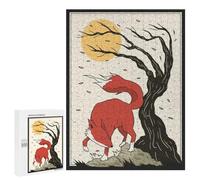 Rompecabezas para Adolescentes 500 PCS Japanese Red Wolves Ace Rompecabezas para Adultos Juegos Divertidos Análisis Y Lógica Interacción Entre Padres E Hijos 500 PCS