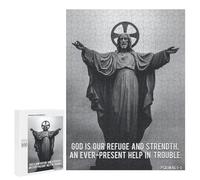 Rompecabezas para Adolescentes 500 PCS Jesus Our Savior Rompecabezas para Adultos Juegos Relajantes Desafío Difícil Desafío Educativo 500 PCS