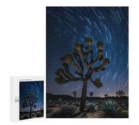 Rompecabezas para Adolescentes 500 PCS Joshua Tree Starry Night Rompecabezas para Adultos Juegos Relajantes Decoración Perfecta Regalos De Cumpleaños Y Únicos 500 PCS