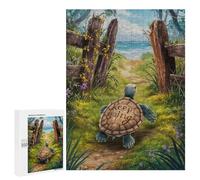 Rompecabezas para Adolescentes 500 PCS Keep Going Rompecabezas para Adultos Juego De Ingenio Decoración del Hogar Regalos para Reducir El Estrés 500 PCS