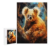 Rompecabezas para Adolescentes 500 PCS Majestic Koala Rompecabezas para Adultos Juegos Relajantes Decoración Perfecta Regalos De Cumpleaños Y Únicos 500 PCS