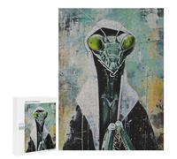 Rompecabezas para Adolescentes 500 PCS Mantis Nun Praying Art Rompecabezas para Adultos Juegos Relajantes Pero Divertidos Y Humorísticos 500 PCS