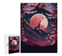 Rompecabezas para Adolescentes 500 PCS Moonlight In Japan Rompecabezas para Adolescentes Juguetes Antiestrés Mejora La Memoria 500 PCS