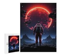 Rompecabezas para Adolescentes 500 PCS Neon Night Moon Rompecabezas para Adultos Juguetes Antiestrés para La Diversión Familiar Interacción Entre Padres E Hijos 500 PCS