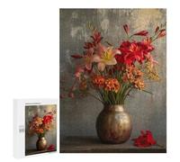 Rompecabezas para Adolescentes 500 PCS Photo Art Flowers II Rompecabezas para Adolescentes Juegos Relajantes Regalos para Mujeres Actividades Divertidas En Casa 500 PCS