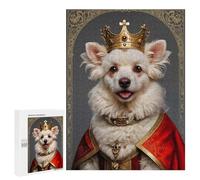 Rompecabezas para Adolescentes 500 PCS Poodle Dog Rompecabezas para Adultos Juguetes Antiestrés para La Diversión Familiar Interacción Entre Padres E Hijos 500 PCS