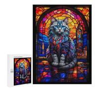 Rompecabezas para Adolescentes 500 PCS Ragdoll Cat Rompecabezas para Adultos Juguetes Antiestrés Arte De Pared Interacción Entre Padres E Hijos 500 PCS