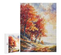 Rompecabezas para Adolescentes 500 PCS Rompecabezas Autumn Radiance Rompecabezas para Adultos Juego Familiar Una Obra De Arte para Cumpleaños, Navidad 500 PCS