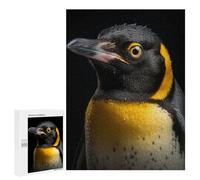 Rompecabezas para Adolescentes 500 PCS Rompecabezas Cool Penguin Portrait Rompecabezas para Adultos Juguetes Antiestrés Desafío Difícil Cumpleaños