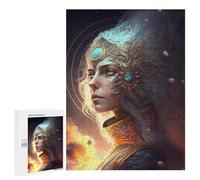 Rompecabezas para Adolescentes 500 PCS Rompecabezas Galactic Enchantress Portrait Rompecabezas para Adultos Juego De Ingenio Regalos para Mujeres para Cumpleaños, Navidad 500 PCS