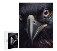 Rompecabezas para Adolescentes 500 PCS Rompecabezas Raven Closeup Rompecabezas para Adultos Juguetes Antiestrés Desafío Difícil Cumpleaños