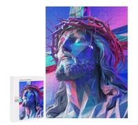 Rompecabezas para Adolescentes 500 PCS Rompecabezas Religion Poster 6 Rompecabezas para Adultos Juguetes Antiestrés Desafío Difícil Cumpleaños