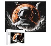 Rompecabezas para Adolescentes 500 PCS Rompecabezas Space Exploration Adventure Rompecabezas para Adultos Juguetes Antiestrés Desafío Difícil Cumpleaños