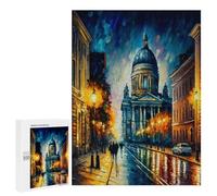 Rompecabezas para Adolescentes 500 PCS Saint Petersburg in Color Rompecabezas para Adultos Juguetes Antiestrés para La Diversión Familiar Interacción Entre Padres E Hijos 500 PCS