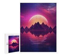 Rompecabezas para Adolescentes 500 PCS Sonic Sunset Serenade Rompecabezas para Adultos Juegos Relajantes Decoración Perfecta Regalos De Cumpleaños Y Únicos 500 PCS