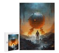 Rompecabezas para Adolescentes 500 PCS Space Explorer's Journey -11 Rompecabezas para Adolescentes Juguetes Antiestrés Mejora La Memoria 500 PCS