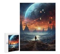 Rompecabezas para Adolescentes 500 PCS Space Journey Rompecabezas para Adultos Juegos Relajantes Carrera De Velocidad Manual Desafiante De Completar 500 PCS