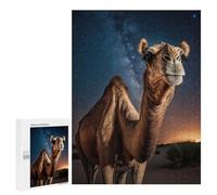 Rompecabezas para Adolescentes 500 PCS Spirit Animal Camel Rompecabezas Juguetes Antiestrés Corte De Precisión Interacción Entre Padres E Hijos 500 PCS