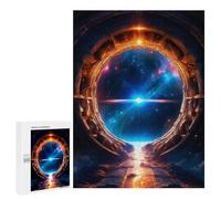 Rompecabezas para Adolescentes 500 PCS Strange Portal Rompecabezas para Adultos Juegos Relajantes Pero Divertidos Y Humorísticos 500 PCS